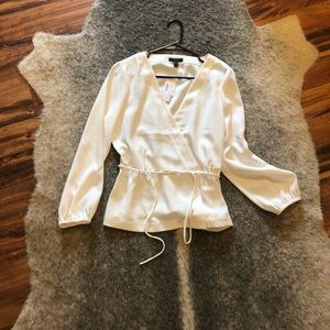 J. Crew Wrap Blouse